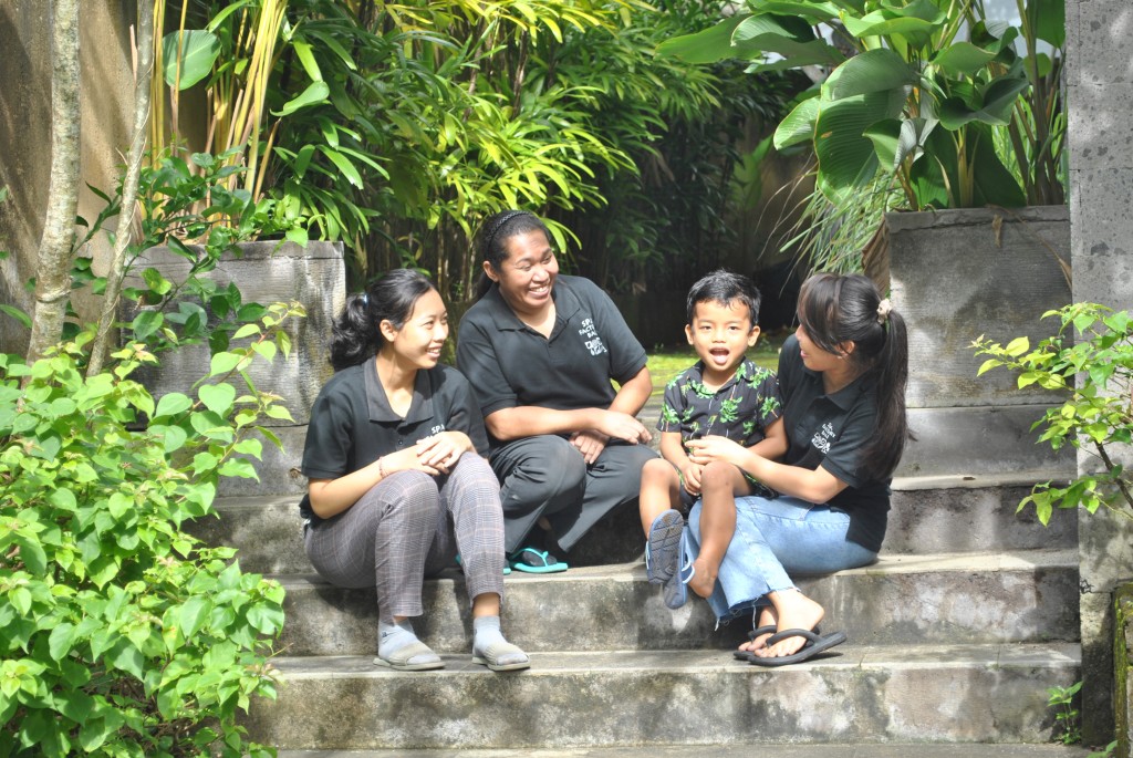 Different age of female staff